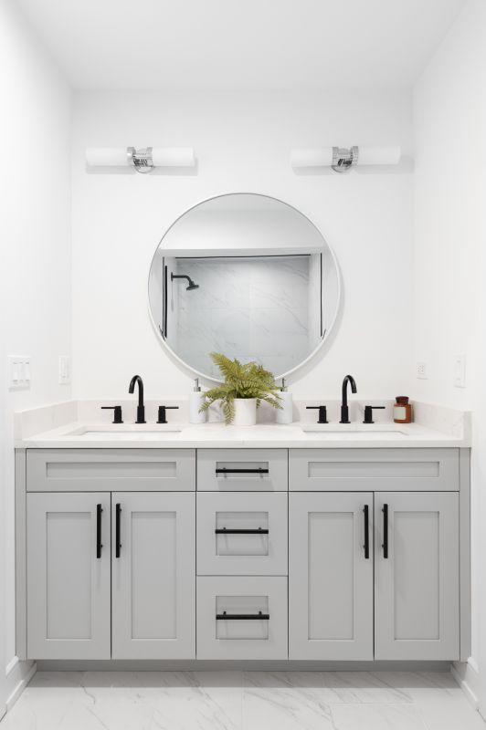 Stylish Vanity and Storage
